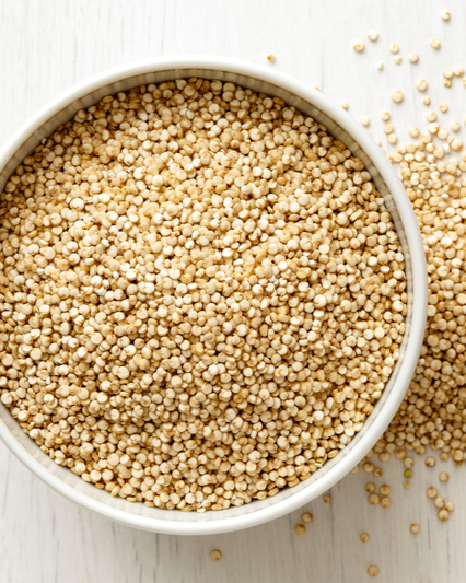 Asset in use on organic quinoa landing page as of 2026.03
