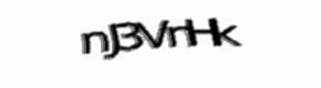 Security check image, please type the characters shown