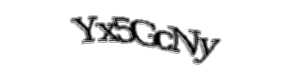 Security check image, please type the characters shown