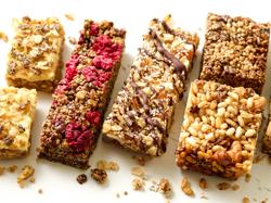 Product photoshoot with Leo Gong using bread, smoothies, crackers, and more.