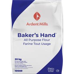 Packaging image of baker's hand all purpose flour 20kg