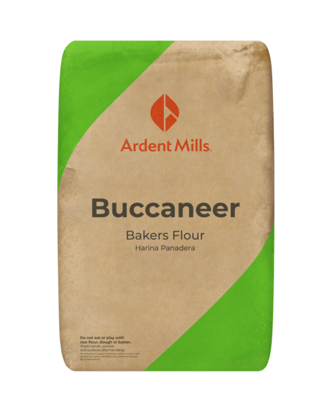 Buccaneer Bakers Flour Bag/Packaging 