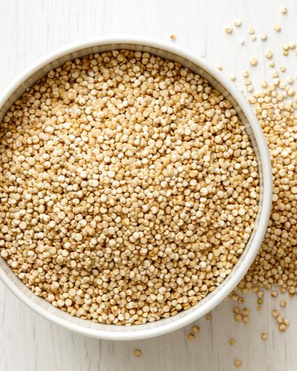 bowl of quinoa - vertical