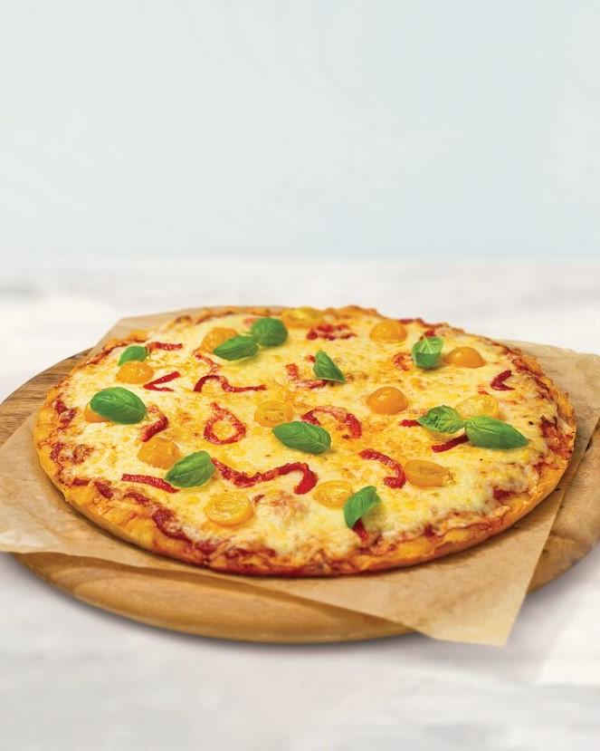 Gluten-free Pizza and Flour - vertical