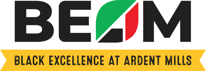B.E.A.M. logo — Black Excellence at Ardent Mills