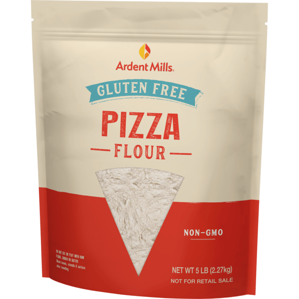 Product packaging/bag for Gluten-free Pizza Flour - part of the 2021 Foodservice portfolio.